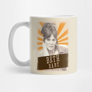 Vintage Aesthetic Beth Hart 80s Mug